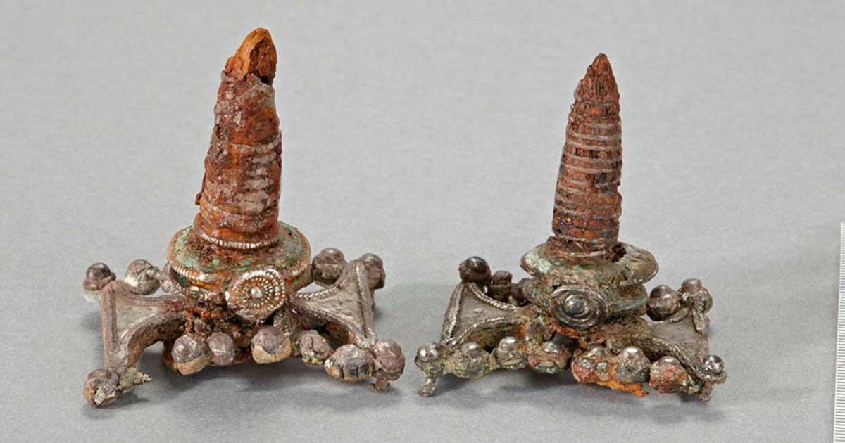 The Vikings copied the riding spurs from Roman times, and similar spurs have only been found far down in Central Europe. Source: Mårten Teigen/Kulturhistorisk Museum, UiO/CC-BY-SA 4.0 