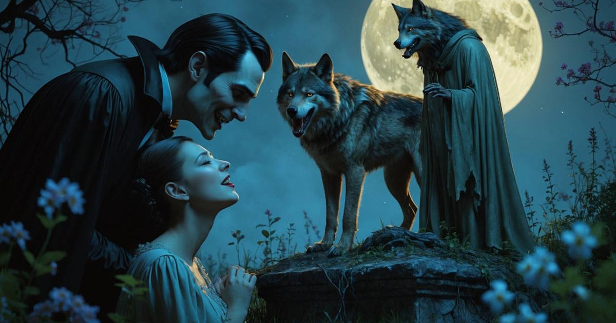 Vampires and werewolves, the creatures of our nightmares.