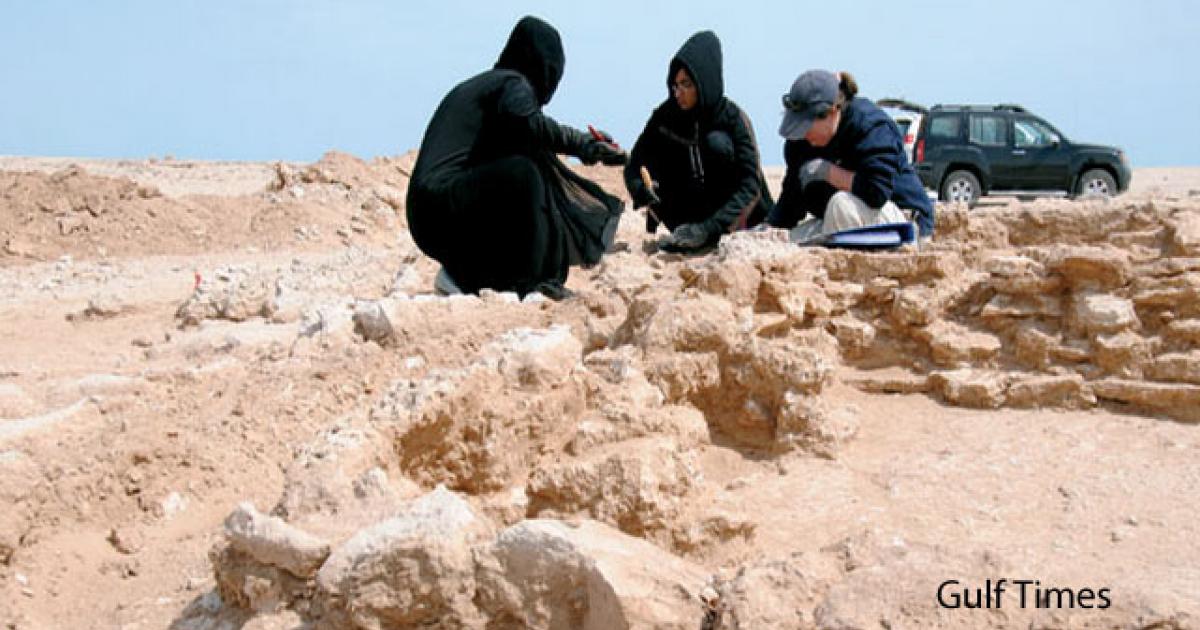  Seventh century Islamic dwelling in Qatar - Al Wakrah