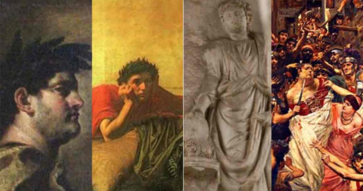 Worst Roman emperors of the Roman Empire. Source: Public Domain, Public Domain, Egisto Sani/CC BY-NC-SA 2.0, Public Domain