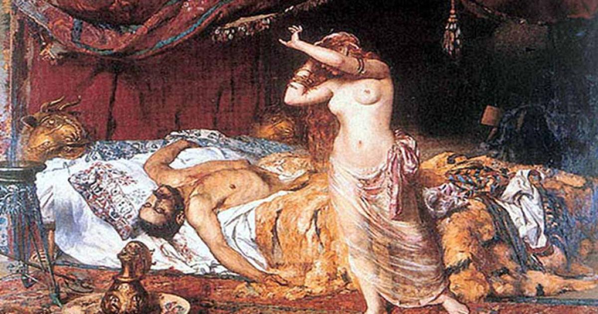 Attila the Hun’s death on his wedding night. Source: Public Domain