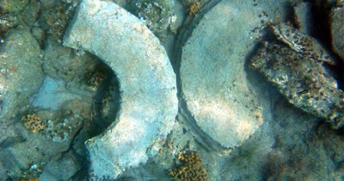 Zakynthos underwater ruins