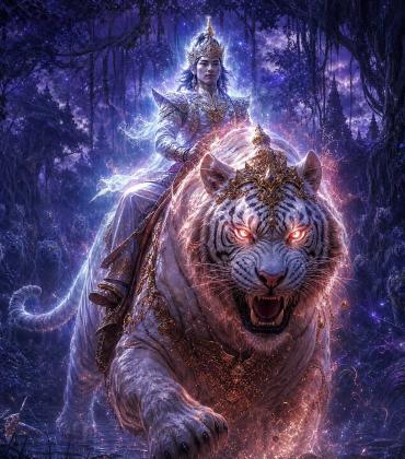 Prabu Siliwangi and the White Tiger