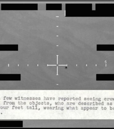 Infrared still image captured of unidentified object over western United States in December of 2025.