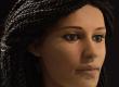 The reconstructed face of the young Egyptian woman. 