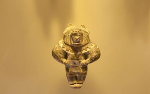 Gold Figurine - Museum of Gold, Bogota, Colombia