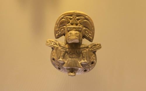 Gold Figurine - Museum of Gold, Bogota, Colombia