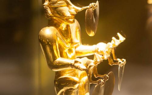 Gold Figurine - Museum of Gold, Bogota, Colombia