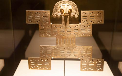Gold Figurine - Museum of Gold, Bogota, Colombia