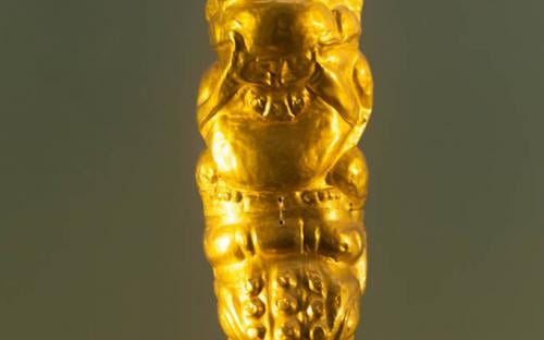 Gold Figurine - Museum of Gold, Bogota, Colombia