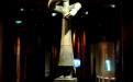 An upright bronze figure representing the high priest of Sanxingdui. (Wikipedia)