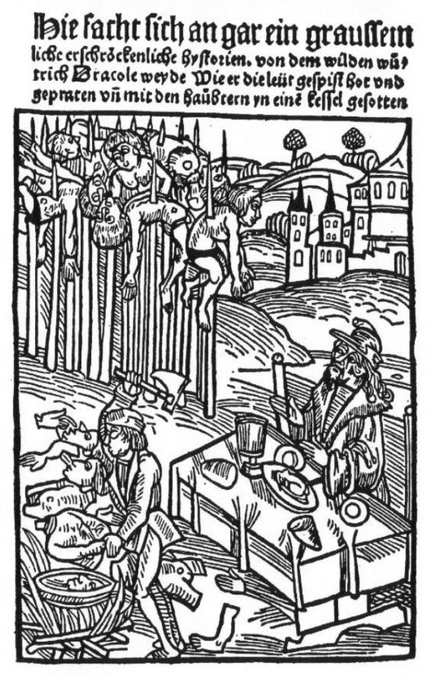Woodcut from the title page of a 1499 pamphlet 