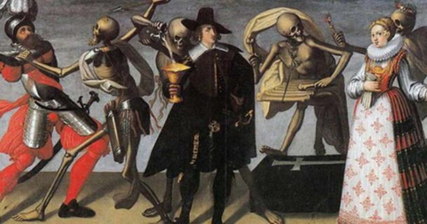 16th or 17th century painting of the ‘Dance of Death.’ (Public Domain)The living weren’t always as scared of the dead.