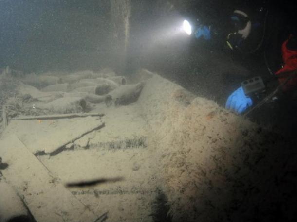 19th century champagne bottles are found at the bottom of the Baltic Sea. 