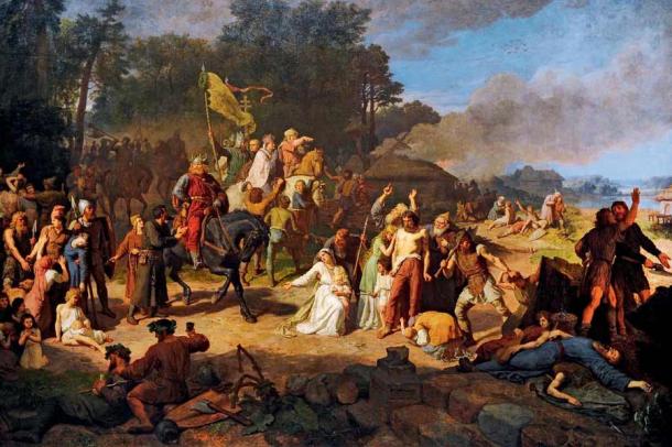 ‘The Capture of the Wends’ by Wojciech Gerson. (Public Domain)