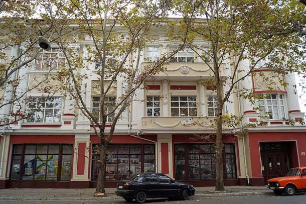 Melitopol Museum of Local Lore, Ukrainian museum targeted by the Russians for its Scythian gold artifacts. (CC BY-SA 4.0)
