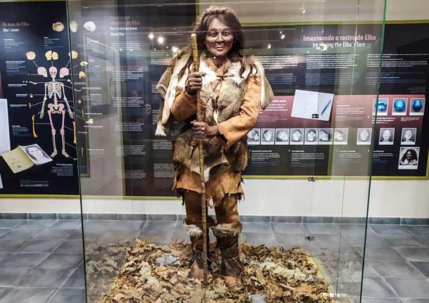 A reconstruction of Elba the Shepherdess. (Museums of Quiroga)