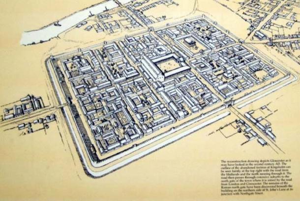 Visualization of 2nd century Gloucester by Philip Moss