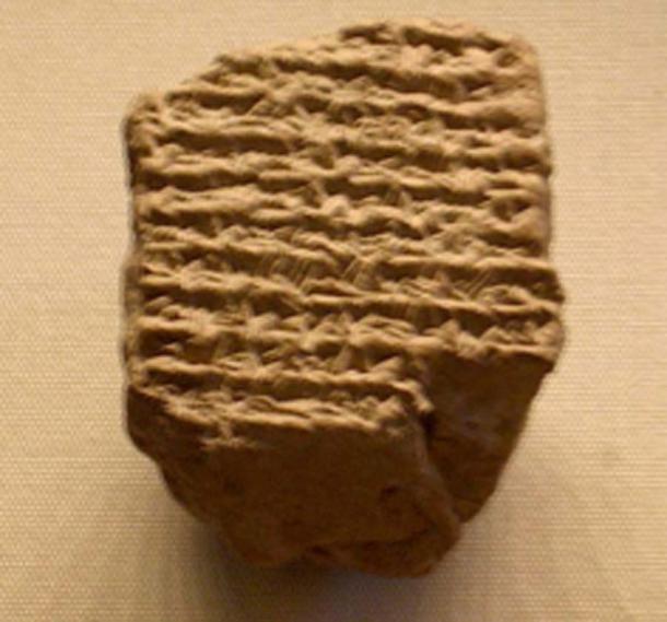 A Babylonian astronomical diary recording the death of Alexander the Great. (Bucephala / Public Domain)