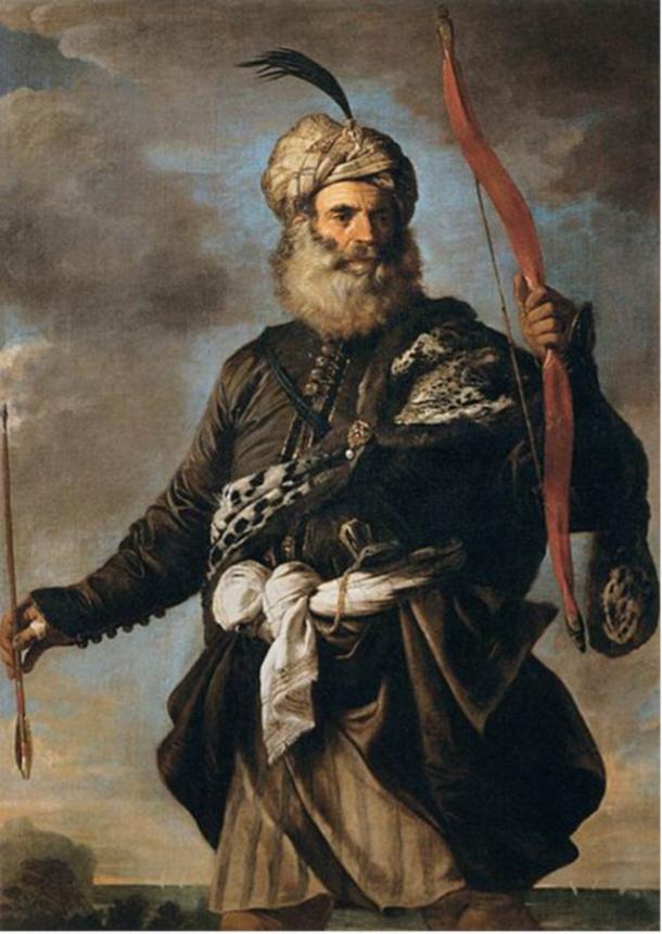 A Barbary pirate, Pier Francesco Mola, 1650 
