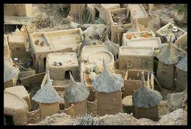 A Dogon village.
