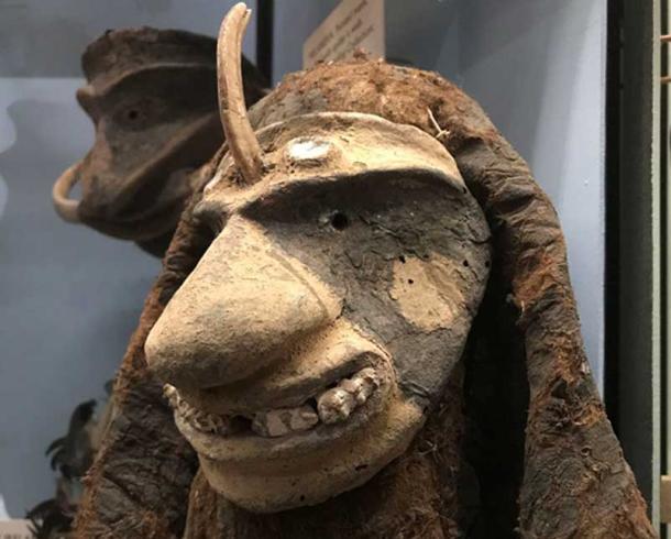A Malakulan mask in the Pitt Rivers Museum, Oxford.