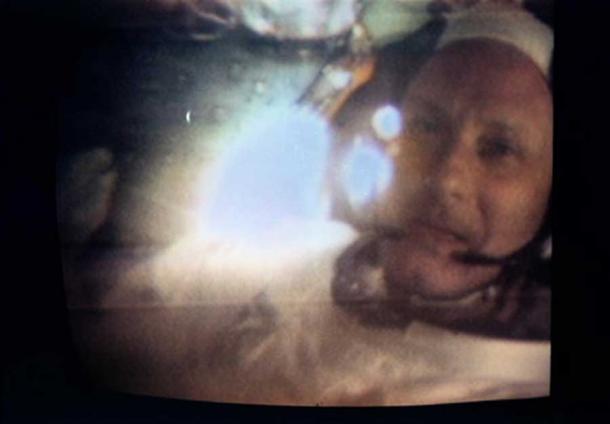 A close-up view of the face of astronaut and Apollo 10 commander Thomas P. Stafford in 1969. Astronauts are already very active in social media and this is likely to increase. NASA