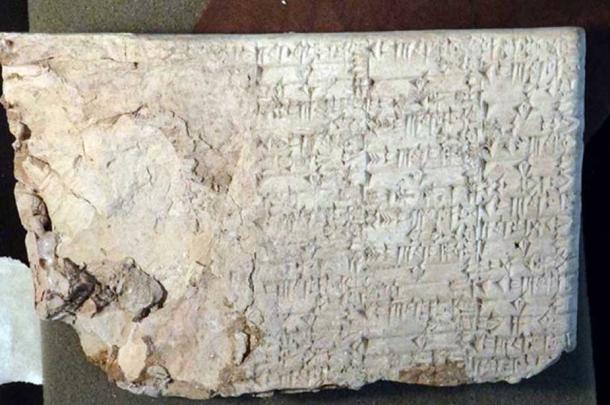 A cuneiform tablet seized by U.S. Immigration and Customs Enforcement (ICE) from Hobby Lobby. (U.S. Attorney's Office Eastern District of New York)