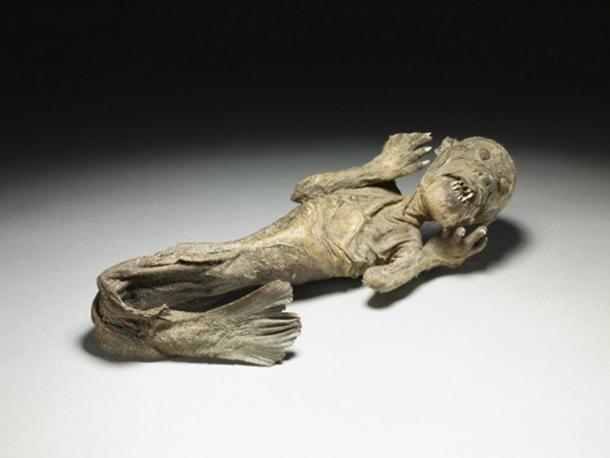 A fake mermaid in The British Museum. © The Trustees of the British Museum