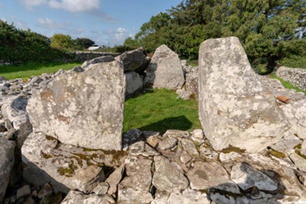 A second chamber is accessed through another set of jamb stones. Credit: Ioannis Syrigos