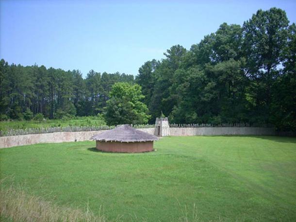 A view of Town Creek Indian Mound in Montgomery County, North Carolina. (Dincher/CC BY SA 3.0)