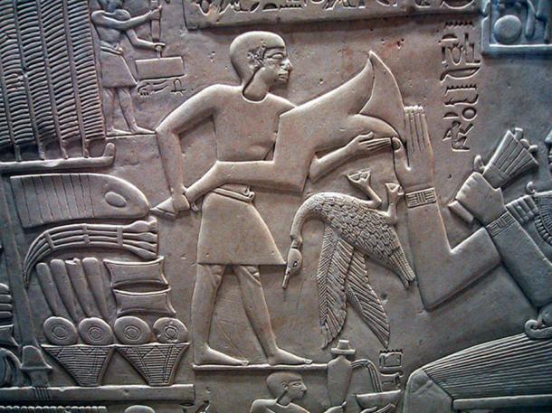 Abkaou receiving gifts, 11th dynasty, Louvre Museum. (Rama / BY-SA 2.0 FR)