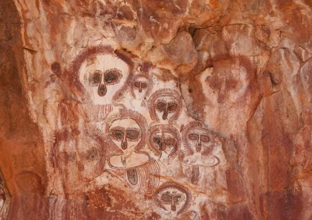 Аборигенско скално изкуство Ванджина на река Барнет, гара Маунт Елизабет.  (Graeme Churchard / CC BY 2.0)