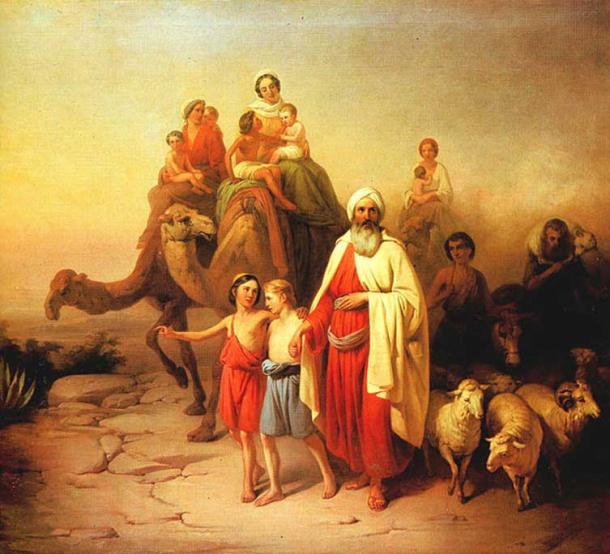 ‘Abraham's Journey from Ur to Canaan’ (1850) by József Molnár. (Public Domain)