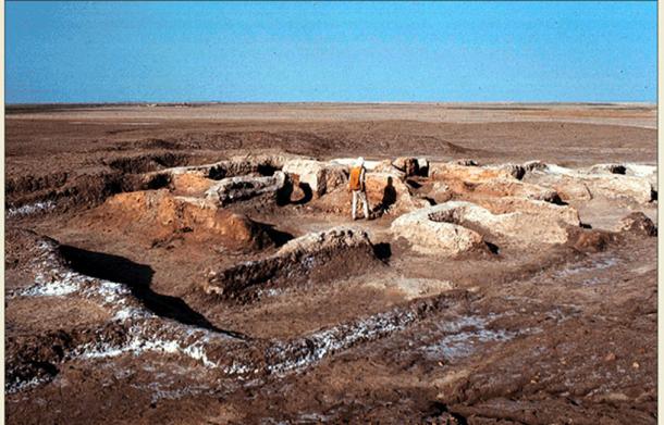 Abu Salabikh, where the oldest surviving pieces of literature were found.