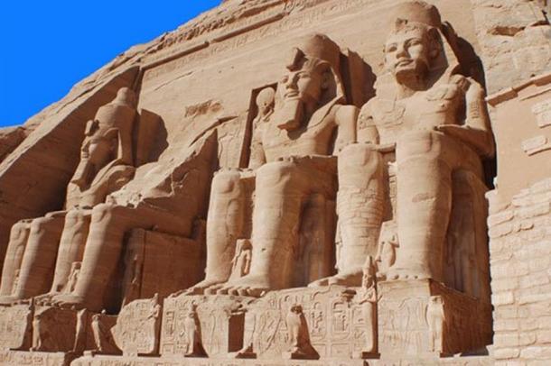 Abu Simbel Temple of King Ramses II, a masterpiece of pharaonic arts and buildings in Old Egypt. Source: BigStockPhoto