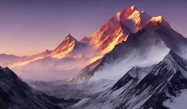According to Buddhist traditions, Shambhala is located in the Himalayan Mountains. (Josh / Adobe Stock)
