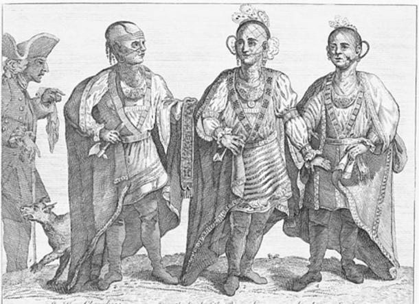 After the Anglo-Cherokee War, bitterness remained between the two groups. In 1765, Henry Timberlake took three of the former Cherokee adversaries to London to help cement the newly declared friendship. (Public Domain)