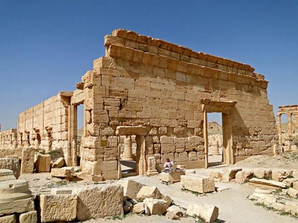 A 2010 image of the Agora in Palmyra.