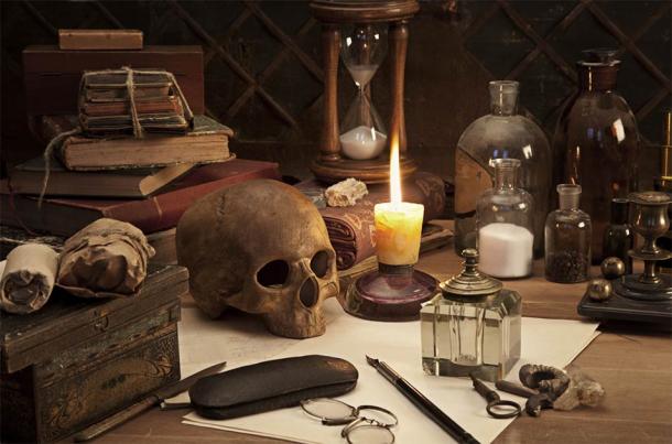 Alchimie nature morte (Alexey Kuznetsov / Adobe Stock)