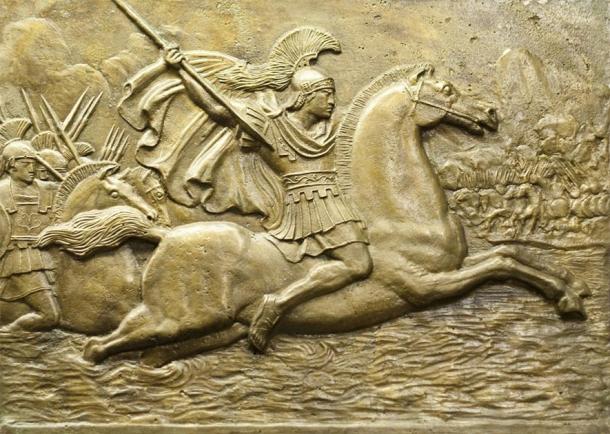 Alexander the Great battle relief. (Image: Brigida Soriano / Adobe Stock)