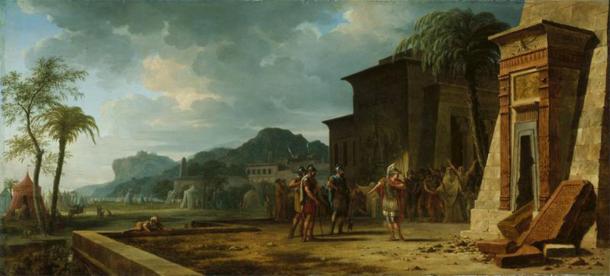 ‘Alexander at the Tomb of Cyrus the Great.’ (Public Domain)