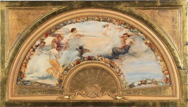 Allegory of the Wind by Friedrich August von Kaulbach (1882) (Public Domain)