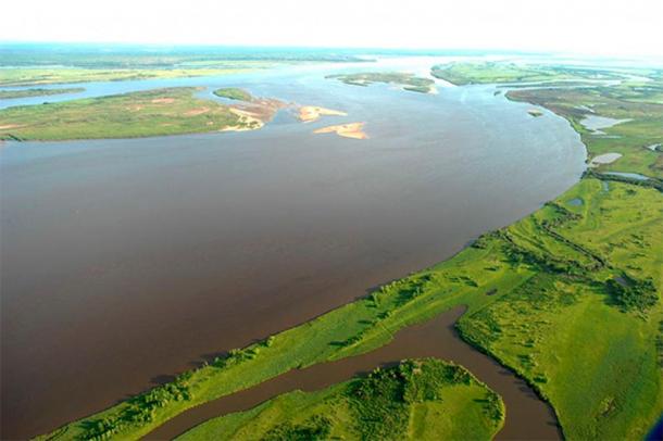 Amur River. (Image: Khabarovsk Region Administration, @sergeyiss / The Siberian Times)