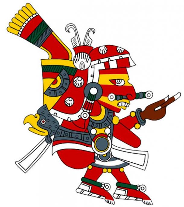 An alternate depiction of the god Xipe Totec. (CC BY 3.0)