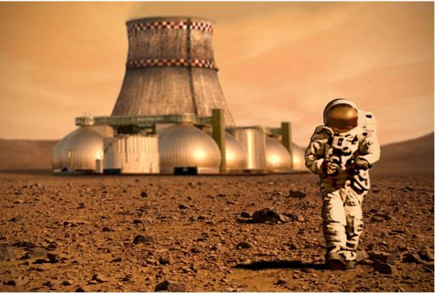 An artist’s interpretation of Terraforming Mars. (D Mitriy / CC BY-SA 3.0)