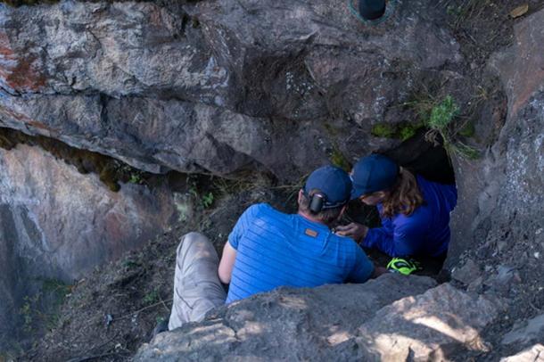 An early find in a small cave