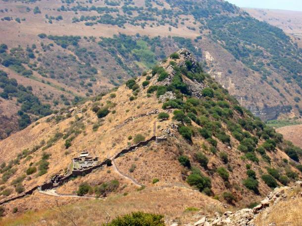 Ancient ruins at Golan Heights