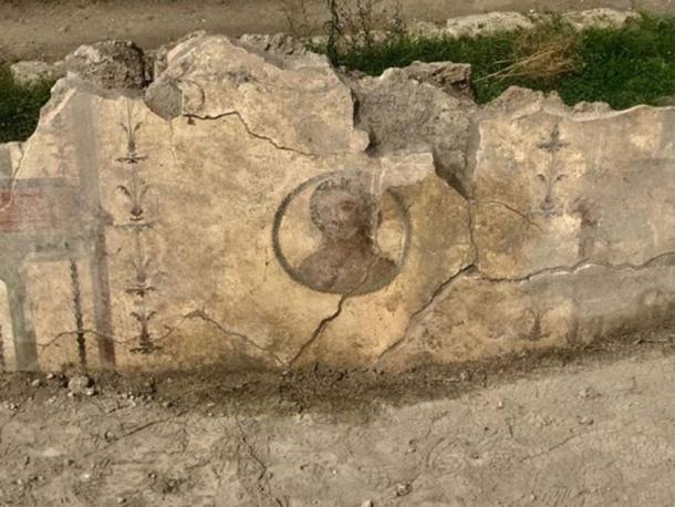 Another fresco found at the domus. (Image: La Repubblica)