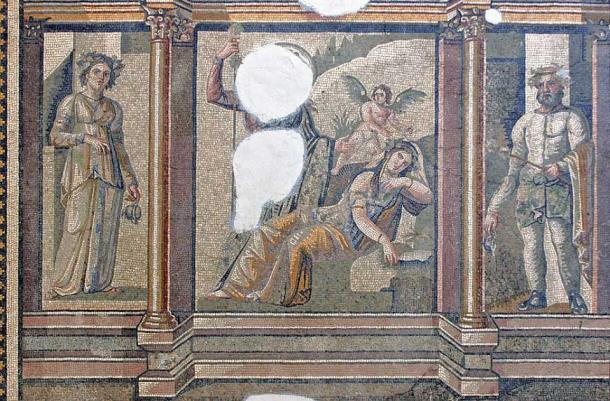 Museo Arqueológico de Antakya Mosaico Dionisio y Ariadna. De Samandağı, siglo II al III d.C. (Dosseman / CC BY-SA 4.0)